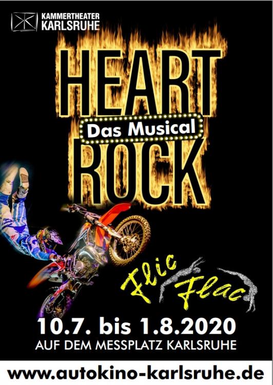 Rockmusical  "Heart Rock", kombiniert mit Zirkus FLIC FLAC