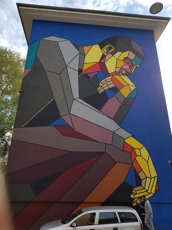 Stadtführung für den Freizeitclub: Murals in Mannheim