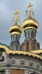Türme der russischen Kapelle