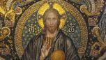 Christus als Herr des Himmels und der Erden über dem weißen Marmoraltar ähnlich Ravenna